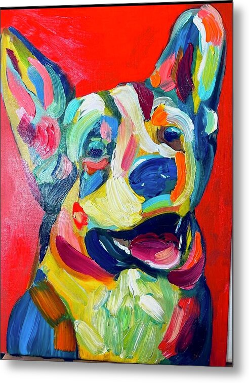 Corgi - Metal Print