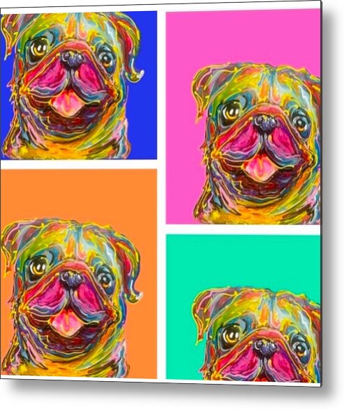 Pup Pop - Metal Print