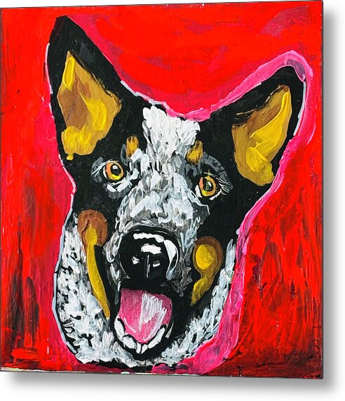 Rowdy - Metal Print