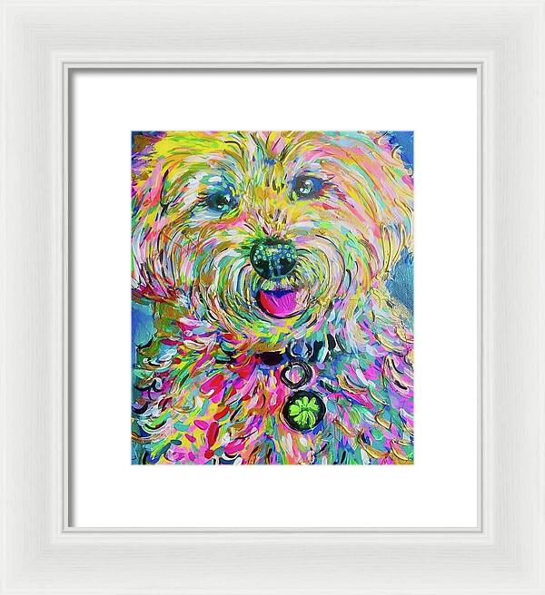 Luna - Framed Print