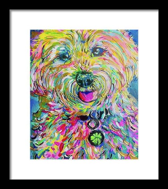 Luna - Framed Print