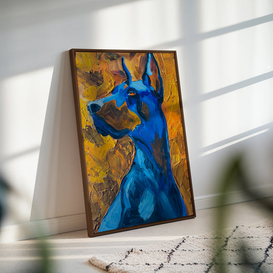 Original Artwork - Doberman Pinscher "Thor" by Katy Irwin