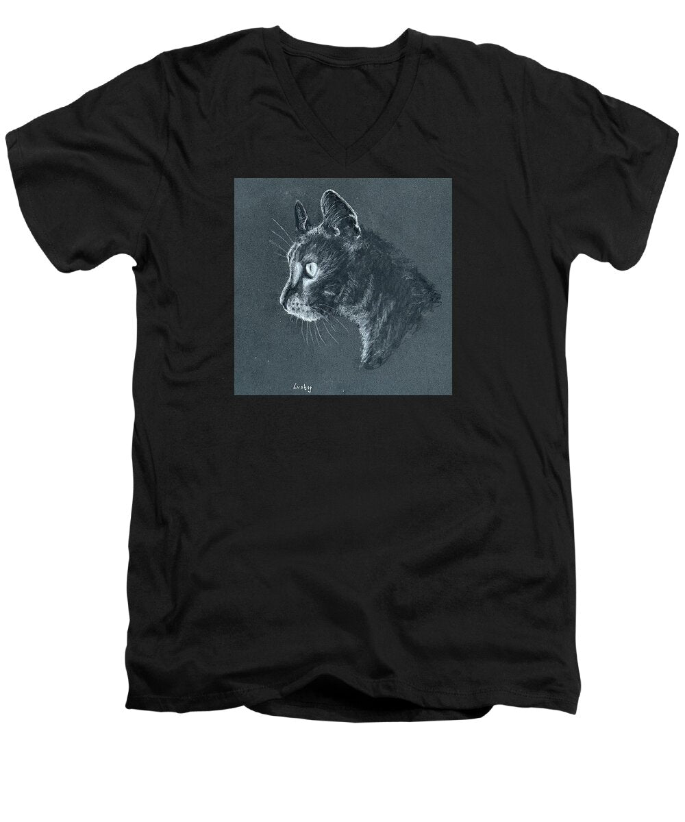 Ash - Men's V-Neck T-Shirt