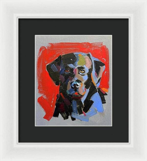Blackie - Framed Print