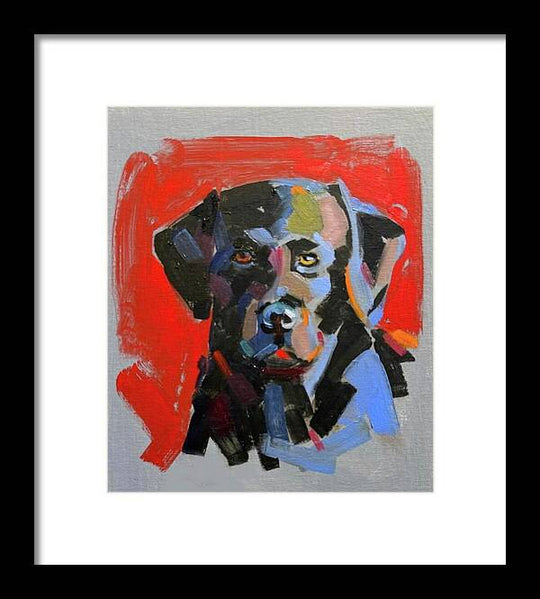 Blackie - Framed Print