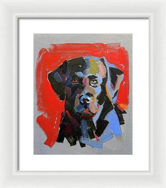 Blackie - Framed Print