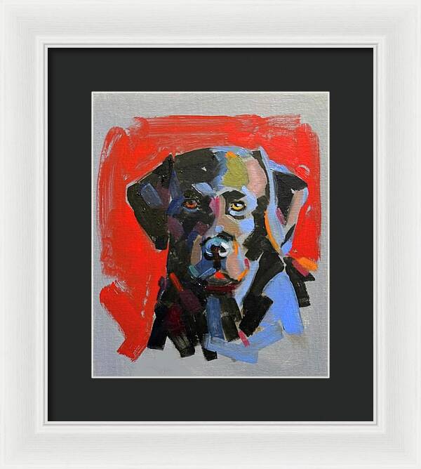 Blackie - Framed Print