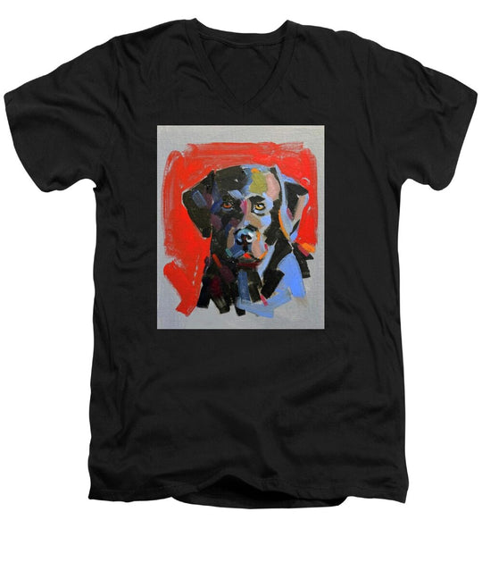Blackie - Men's V-Neck T-Shirt