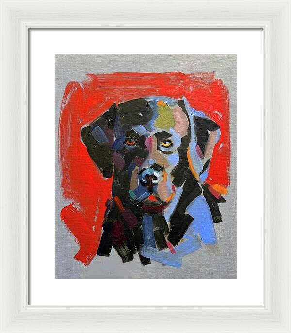 Blackie - Framed Print