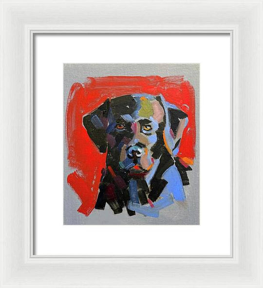 Blackie - Framed Print