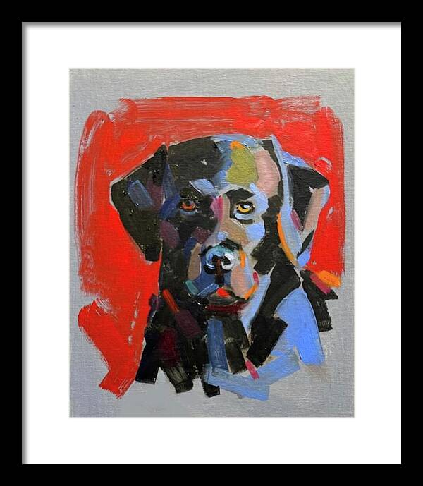 Blackie - Framed Print