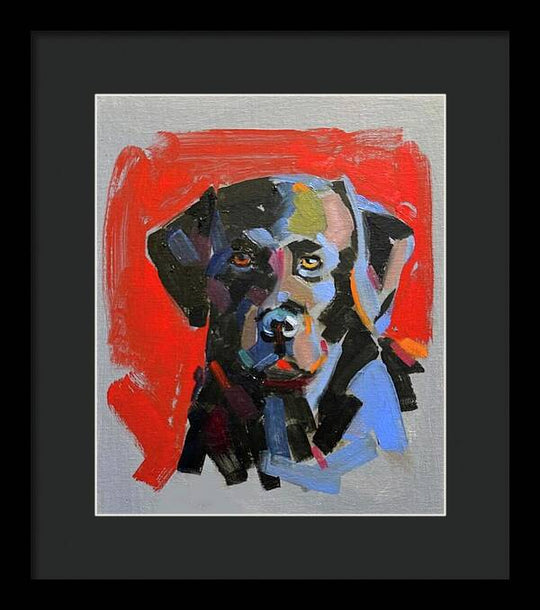 Blackie - Framed Print