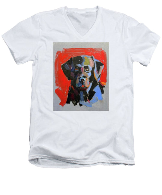 Blackie - Men's V-Neck T-Shirt