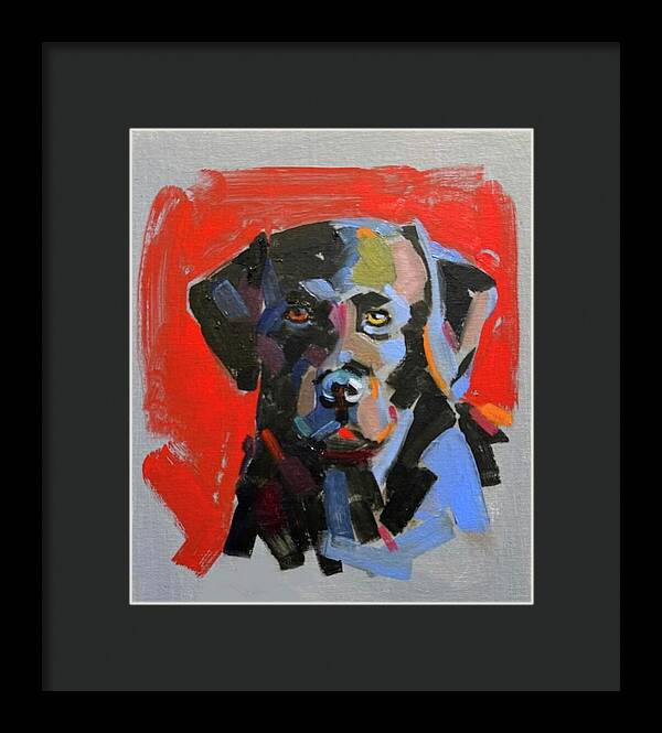Blackie - Framed Print