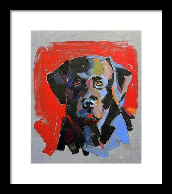 Blackie - Framed Print