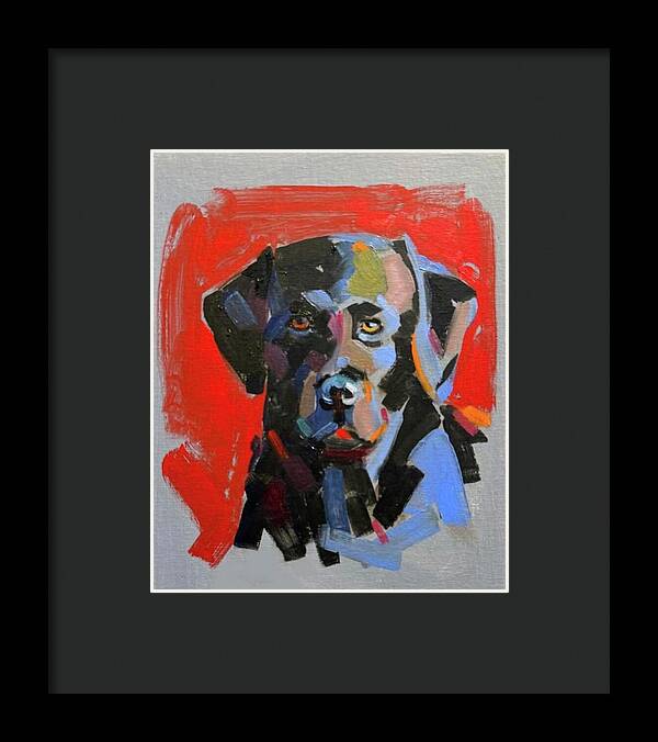 Blackie - Framed Print