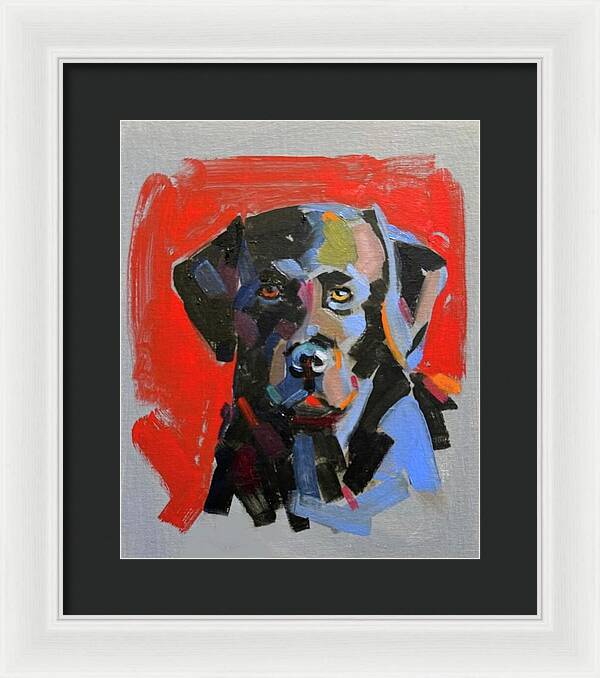 Blackie - Framed Print