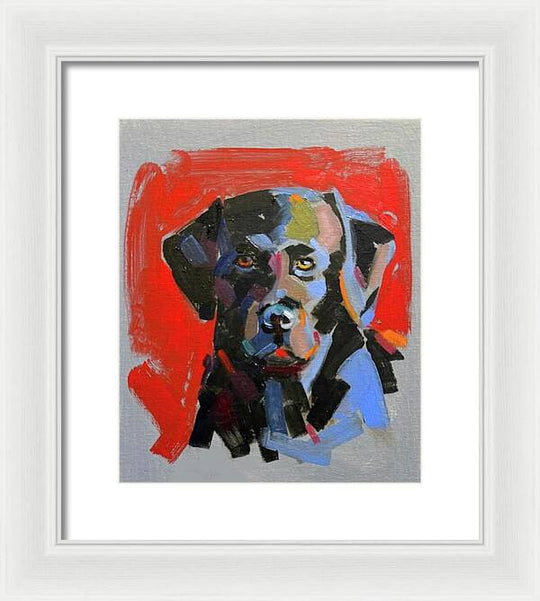 Blackie - Framed Print