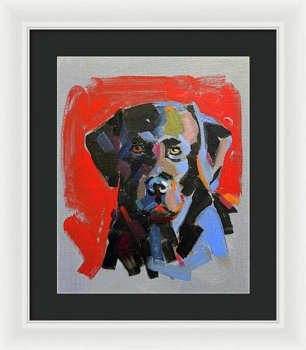 Blackie - Framed Print