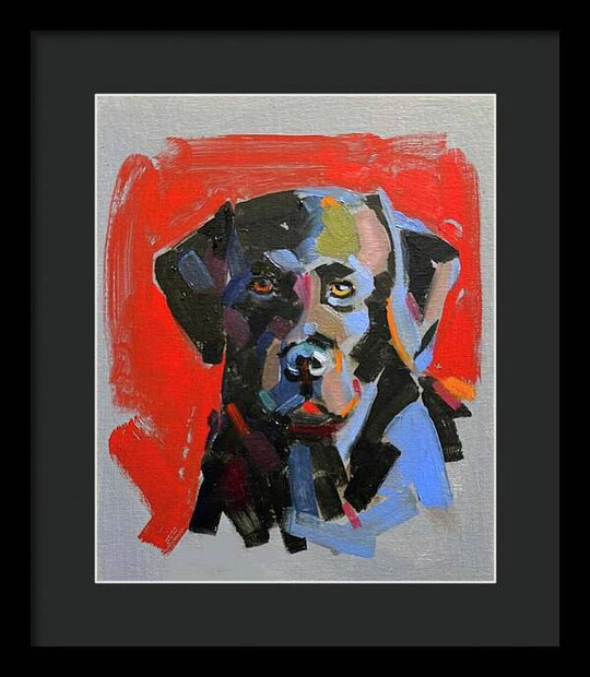 Blackie - Framed Print