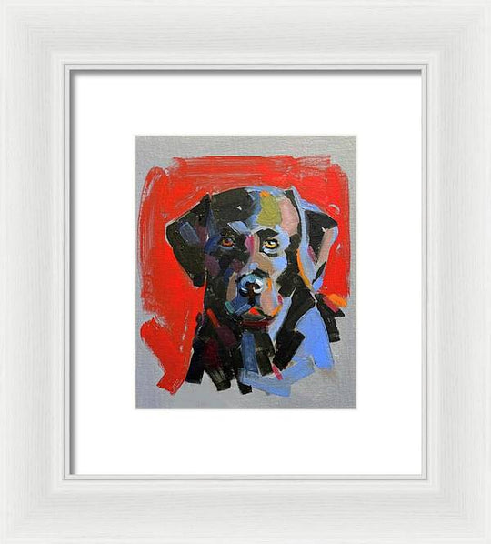 Blackie - Framed Print