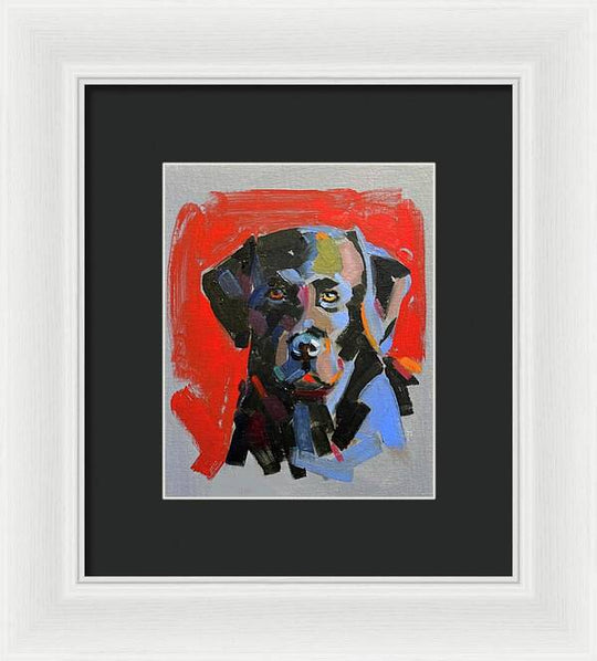 Blackie - Framed Print