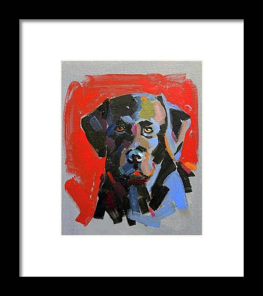 Blackie - Framed Print
