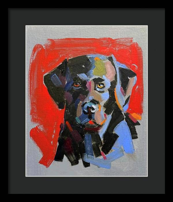 Blackie - Framed Print