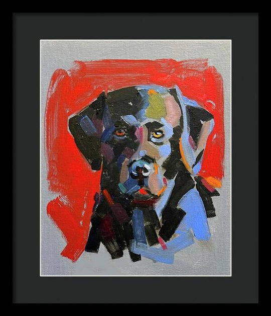 Blackie - Framed Print