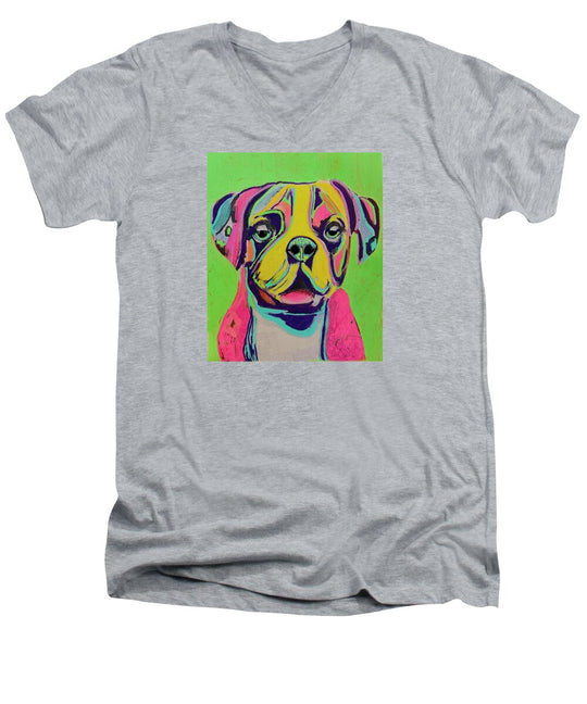 Buster - Men's V-Neck T-Shirt