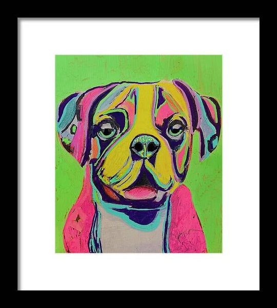 Buster - Framed Print