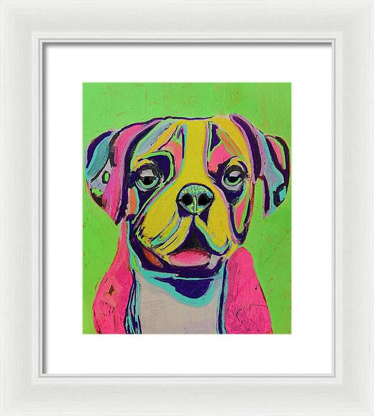 Buster - Framed Print