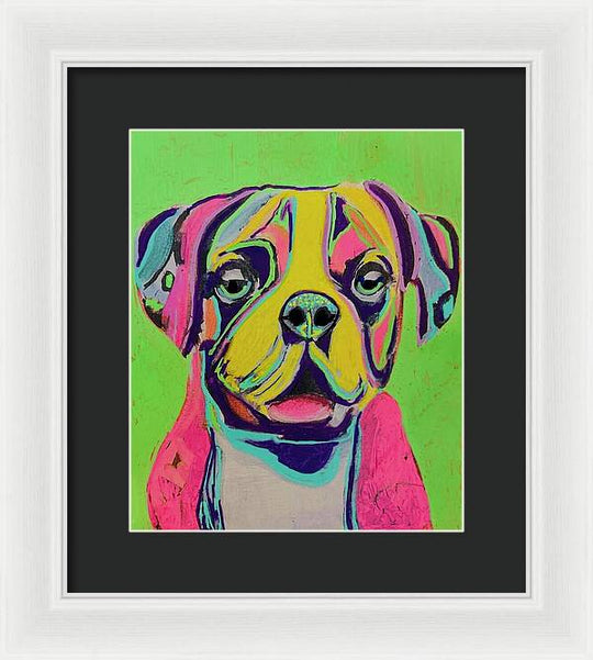 Buster - Framed Print