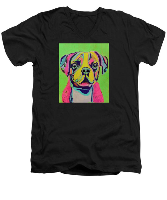 Buster - Men's V-Neck T-Shirt