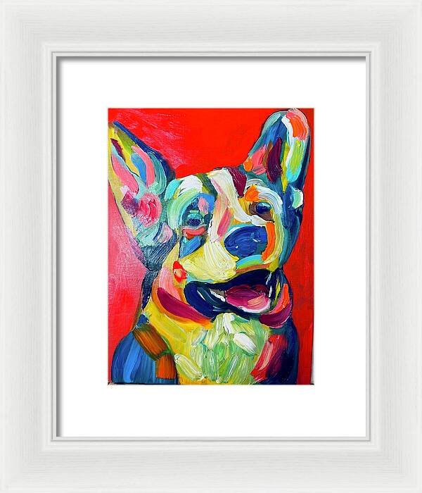 Corgi - Framed Print