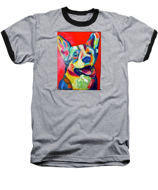 Corgi - Baseball T-Shirt