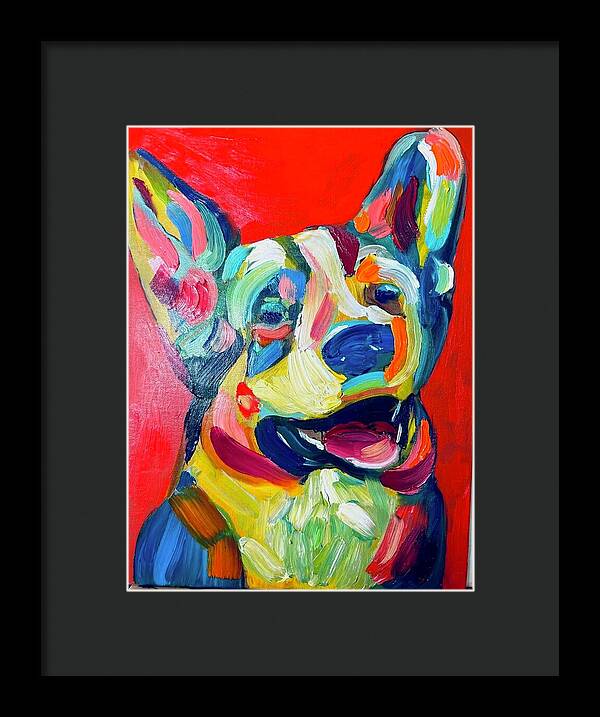 Corgi - Framed Print
