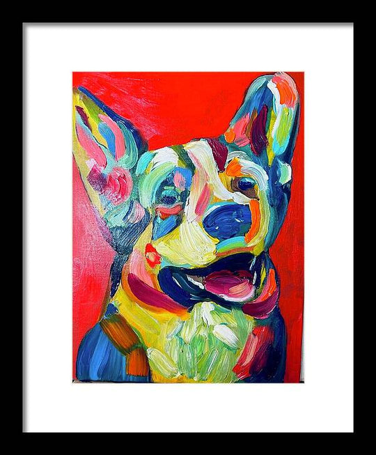 Corgi - Framed Print
