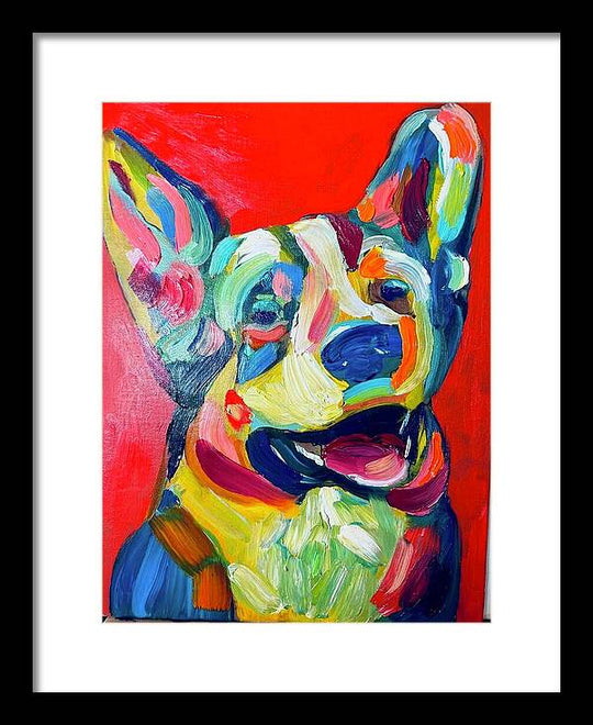 Corgi - Framed Print