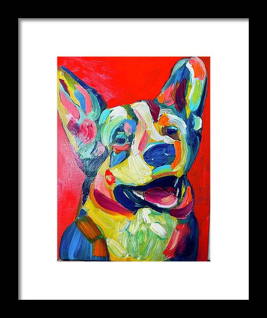 Corgi - Framed Print