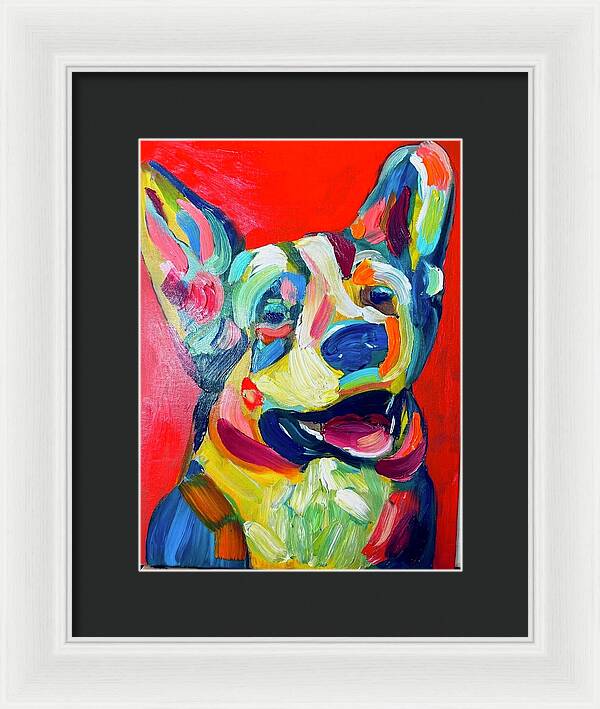 Corgi - Framed Print
