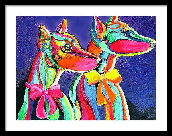 Daisy and Duke - Framed Print