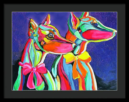 Daisy and Duke - Framed Print
