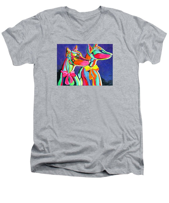 Daisy and Duke - Men's V-Neck T-Shirt