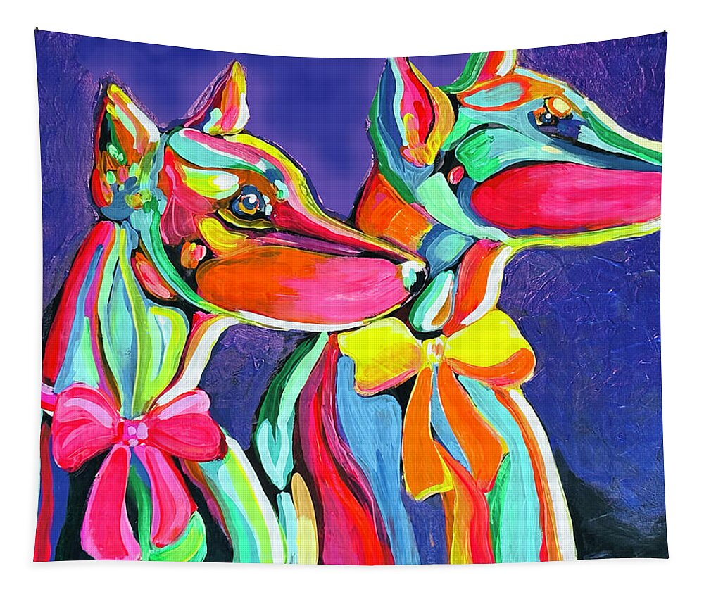Daisy and Duke - Tapestry