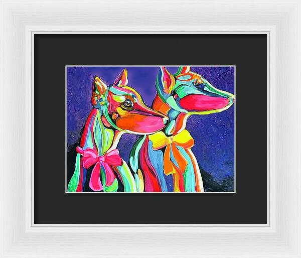 Daisy and Duke - Framed Print