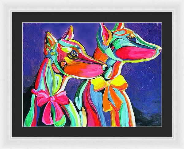 Daisy and Duke - Framed Print