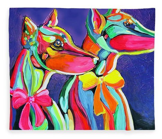 Daisy and Duke - Blanket