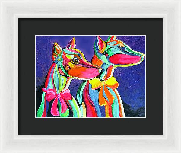 Daisy and Duke - Framed Print
