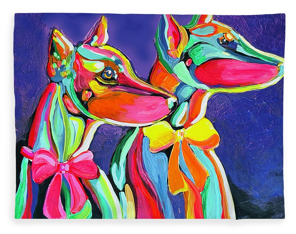 Daisy and Duke - Blanket